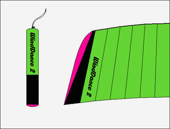 WindDance wingtip & kitebag