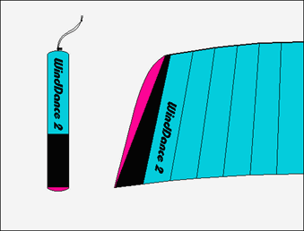 WindDance wingtip & kitebag