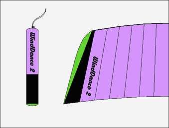 WindDance wingtip & kitebag