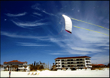 Photo: WindDance 2 parafoil sport kite/stunt kite